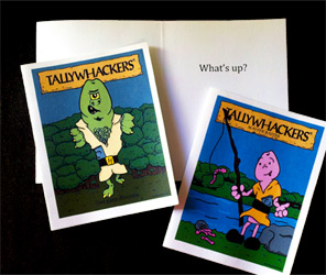 Tallywhackers Greeting Cards